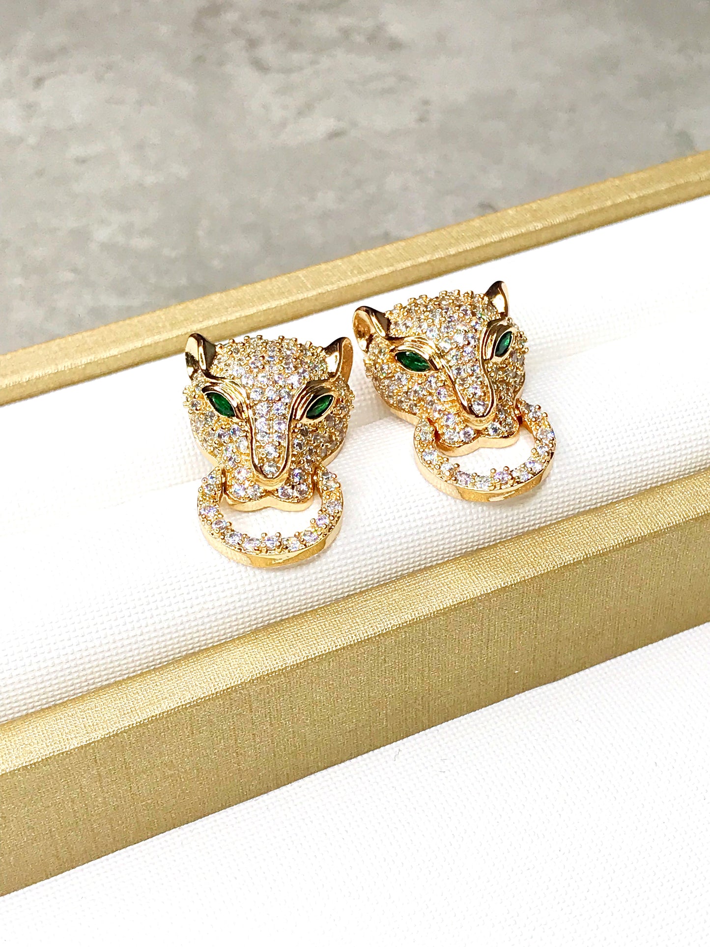 Panther Designer Inspiration Earring