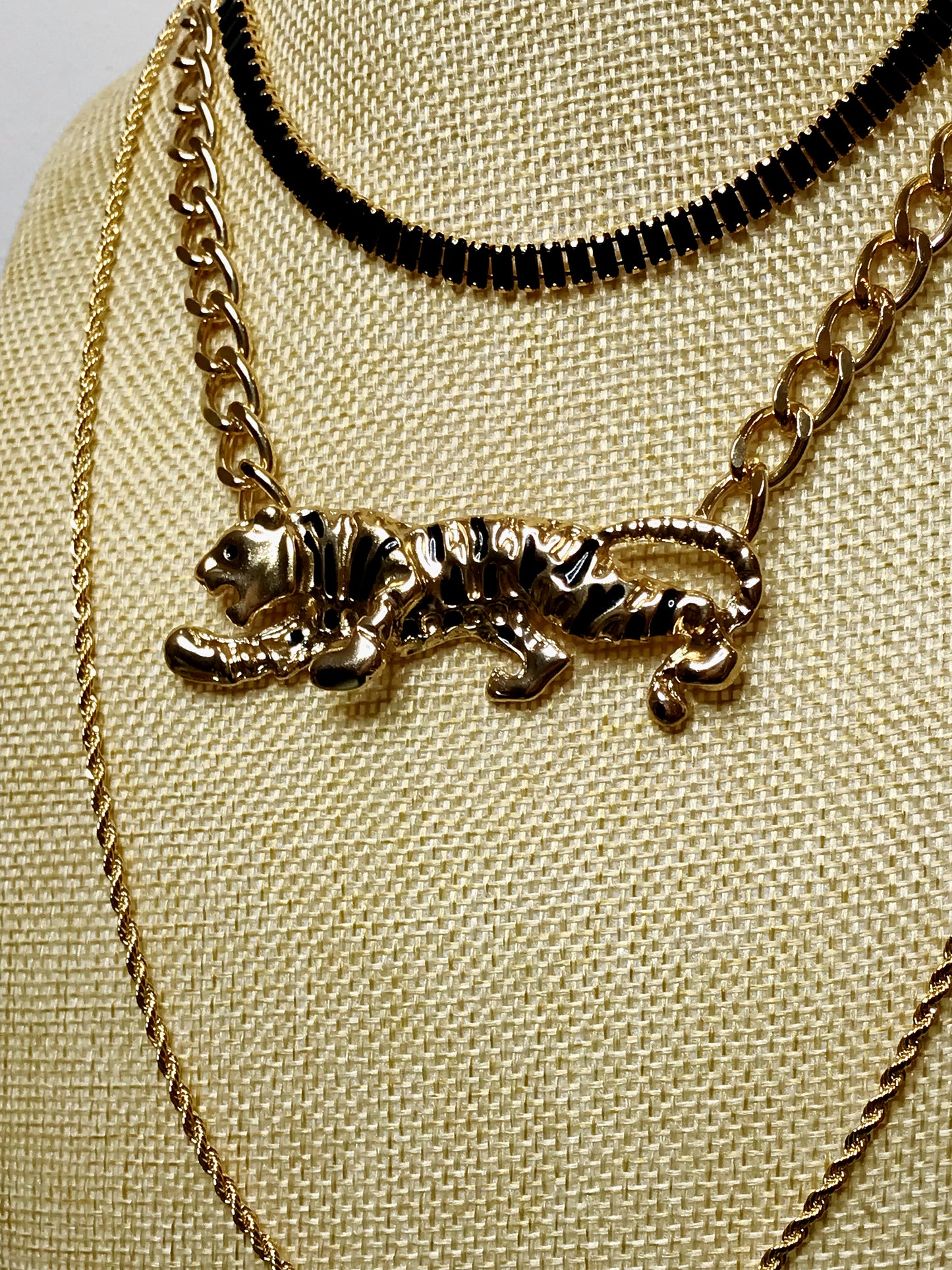 Tiger Designer Inspiration Choker Necklace