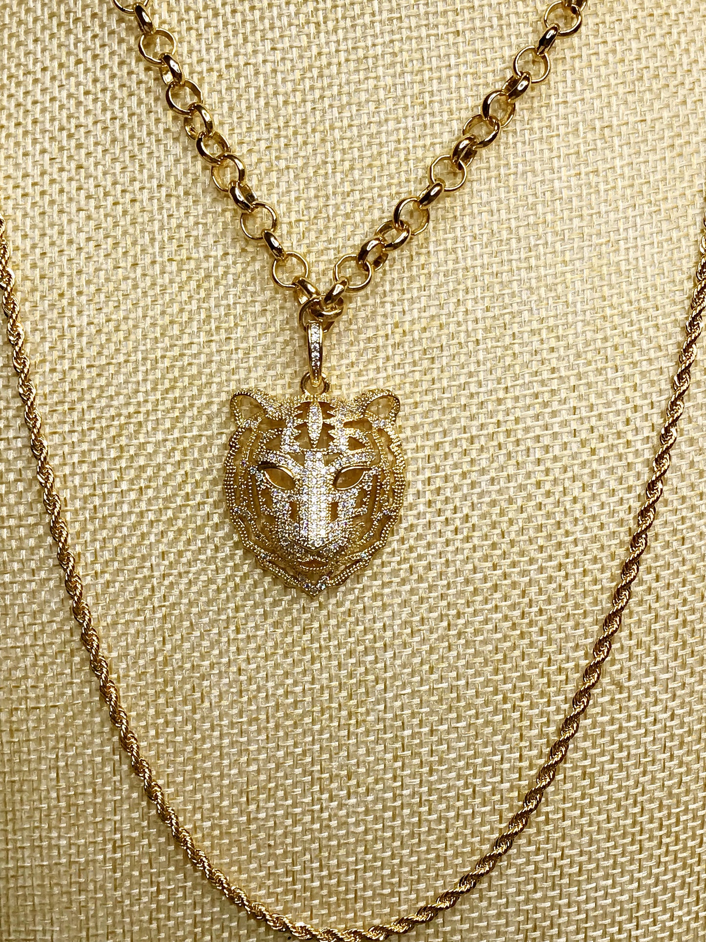 Lion Designer Inspiration Choker Necklace