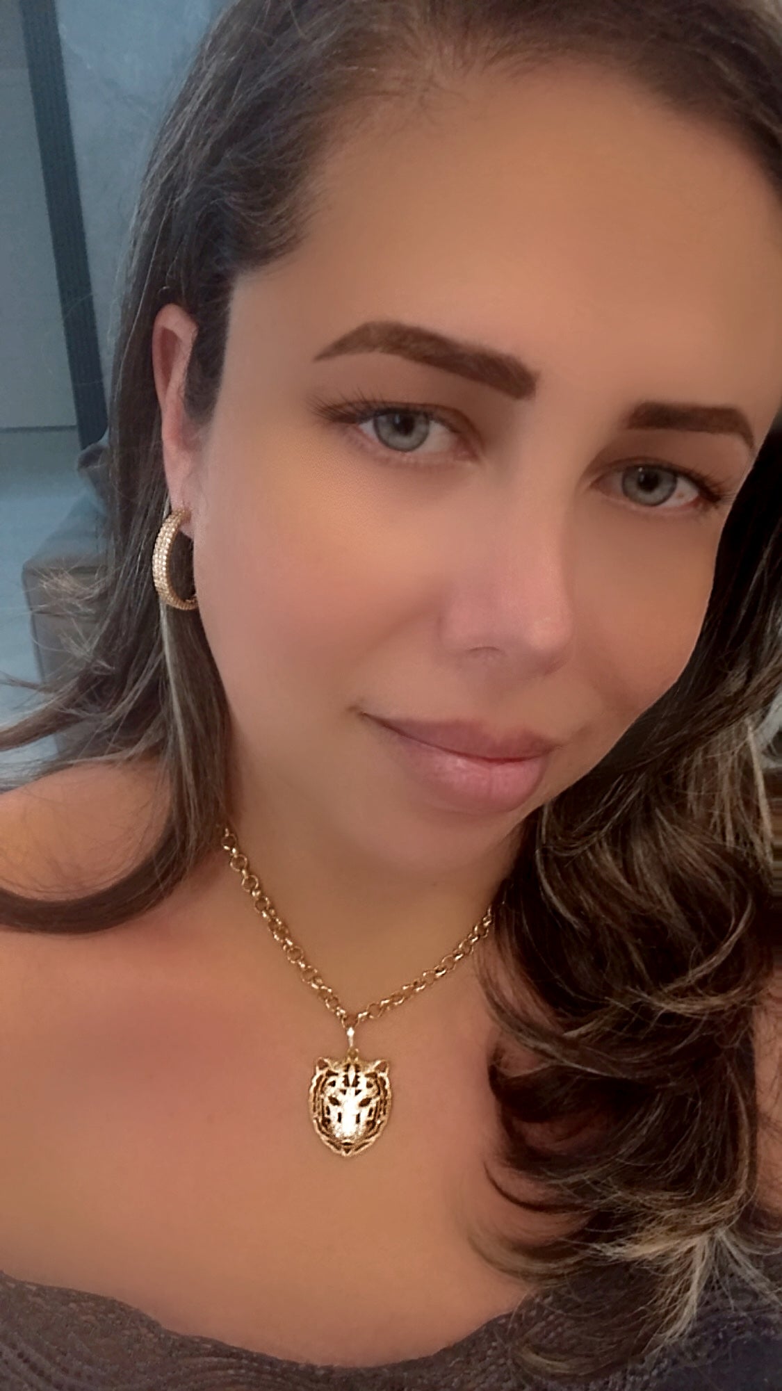 Lion Designer Inspiration Choker Necklace