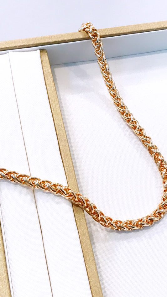 Thick Byzantine Choker Necklace