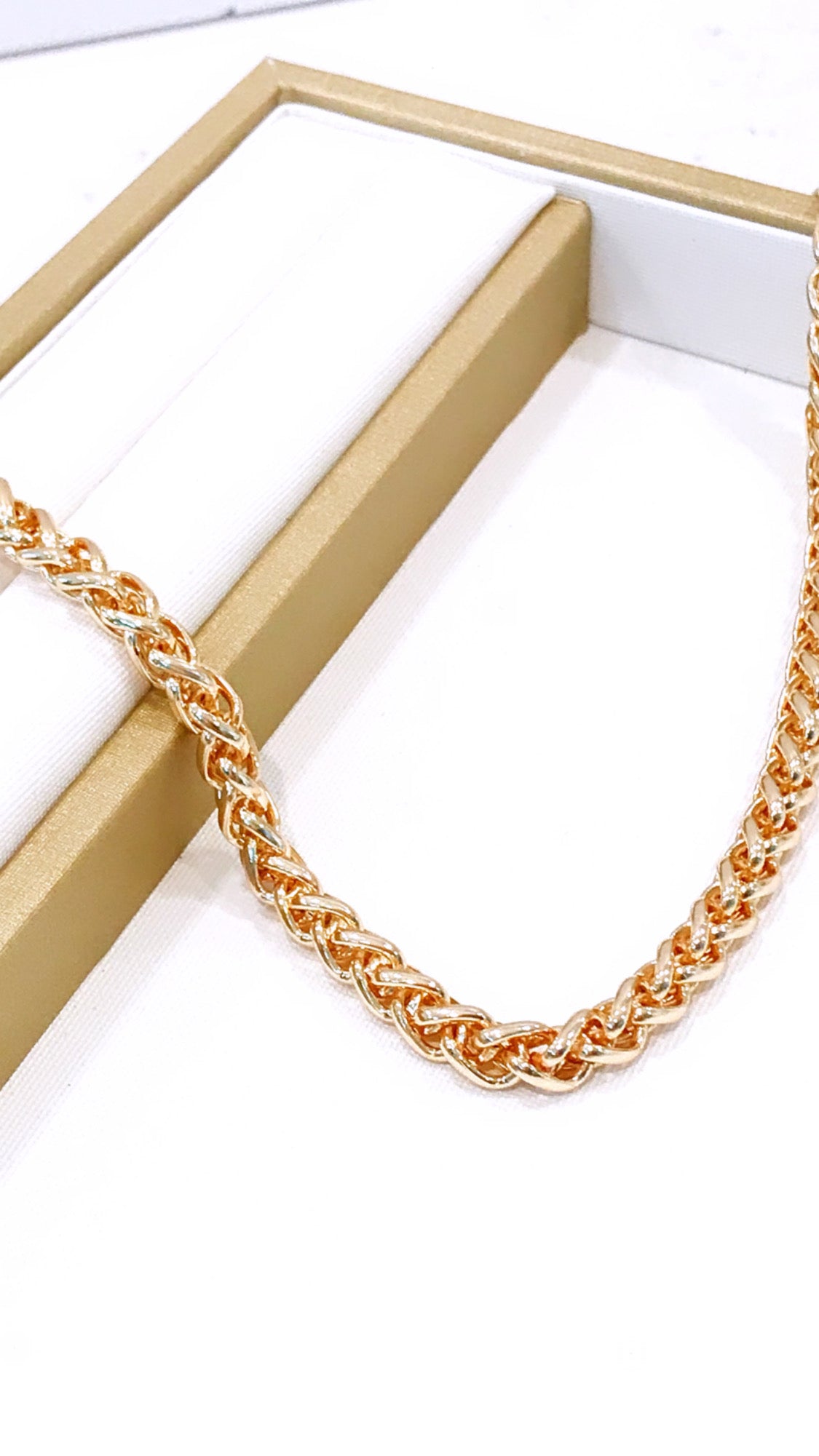 Thick Byzantine Choker Necklace