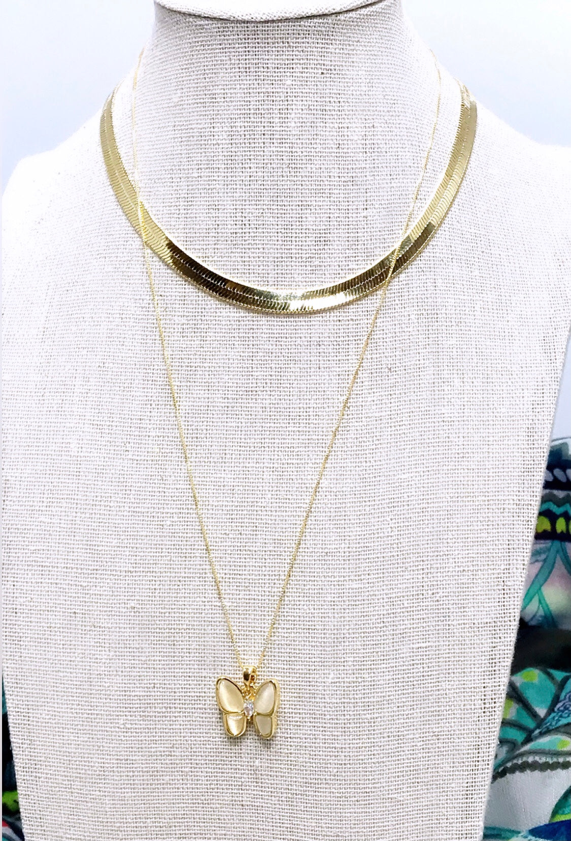 Delicat Butterfly Necklace