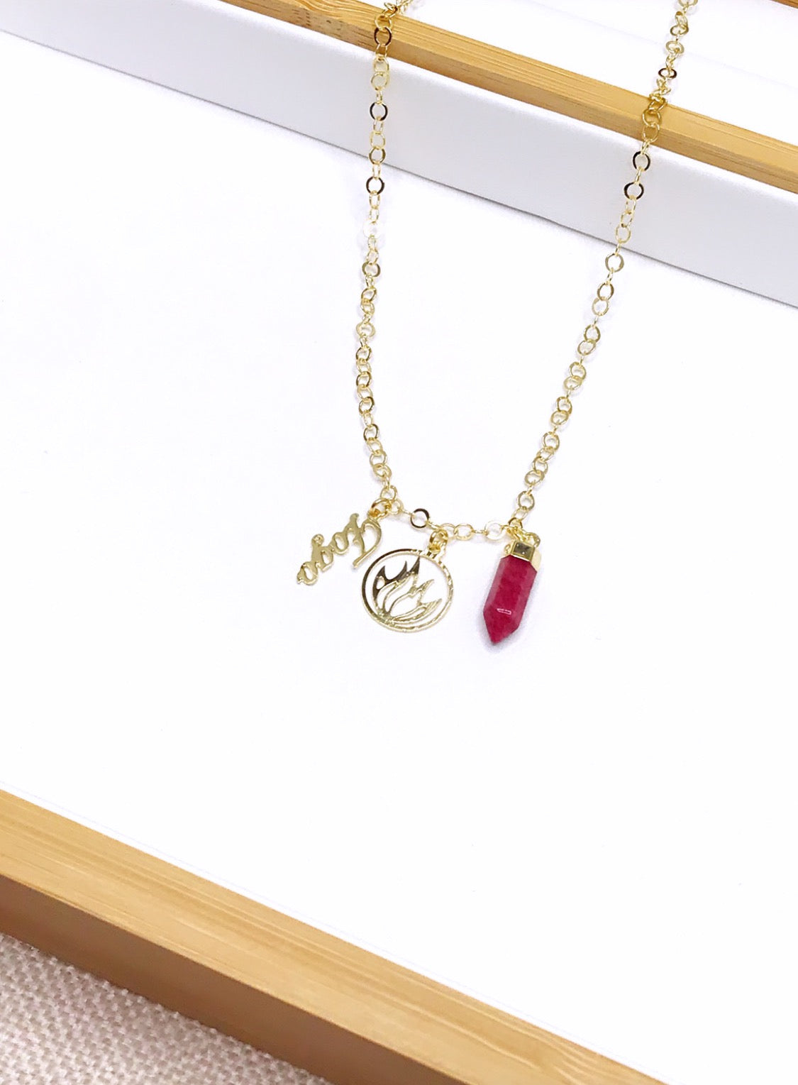 Zodiac Fire Element Necklace