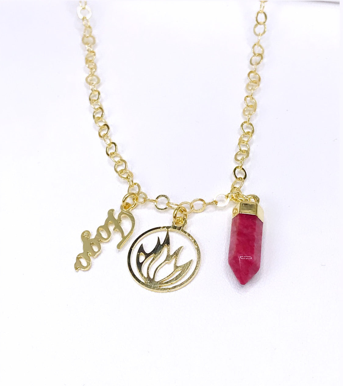 Zodiac Fire Element Necklace