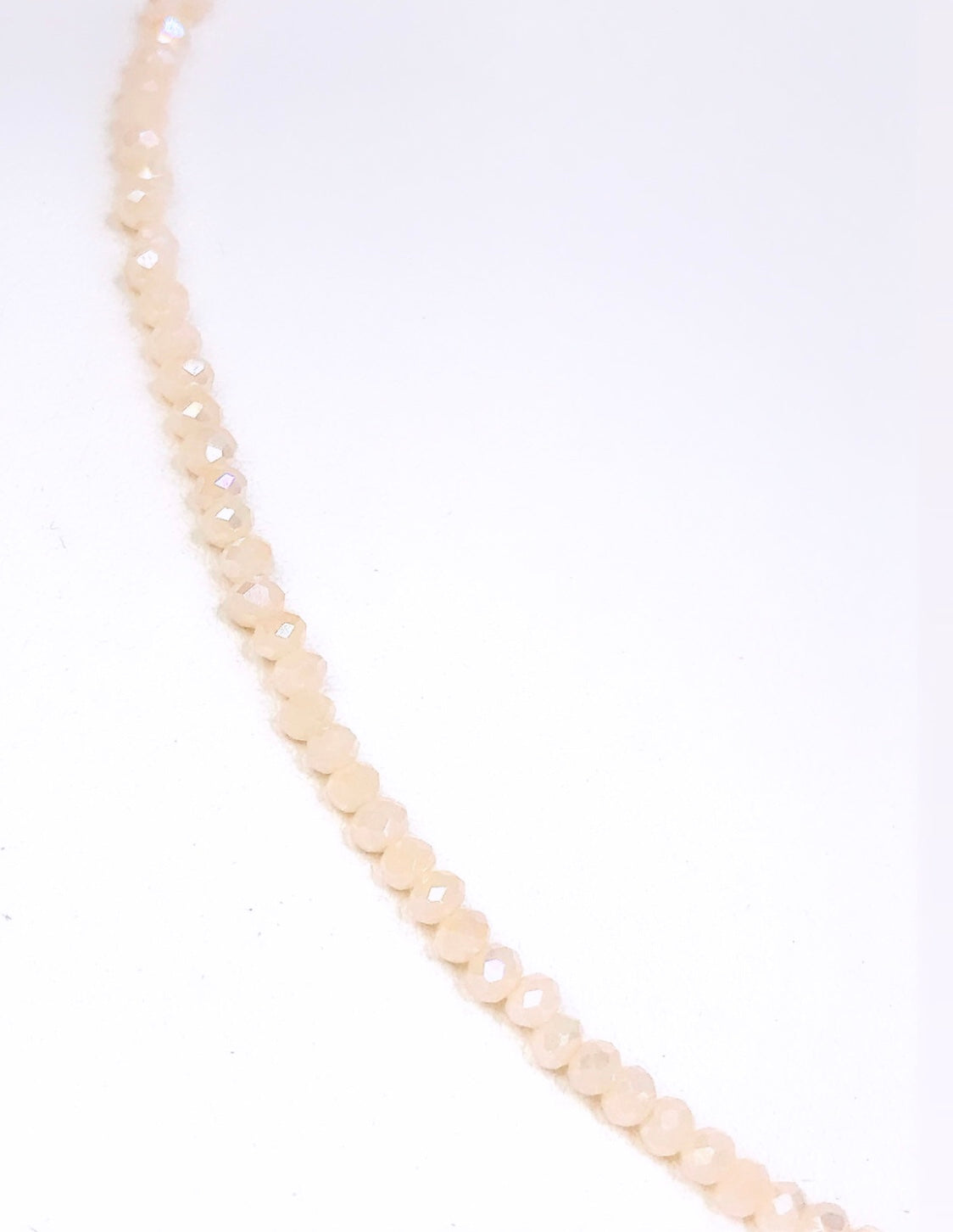 Nude Crystal Choker Necklace