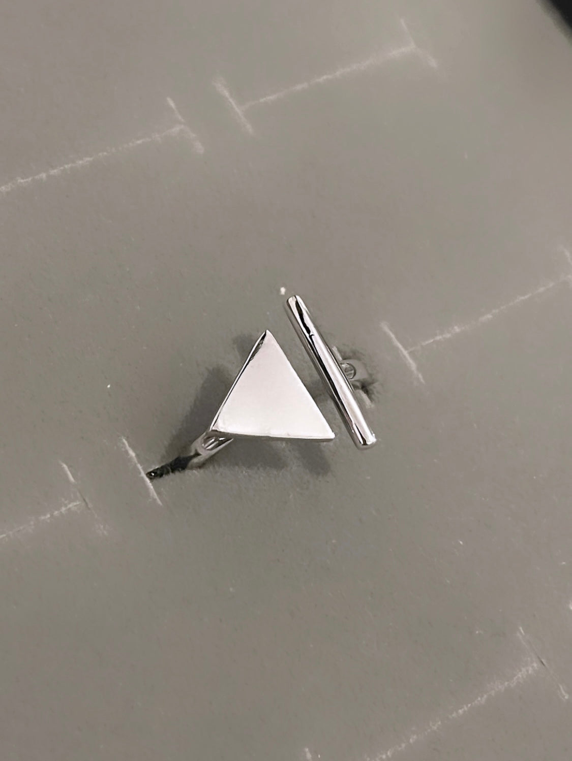 Open Triangle Ring