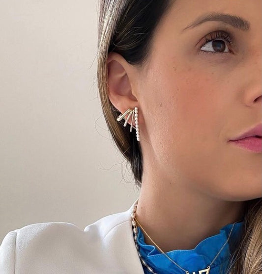 Pearl Earcuff Earring