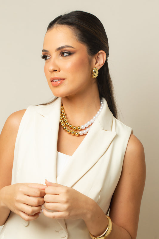 Challah Croissant Earring