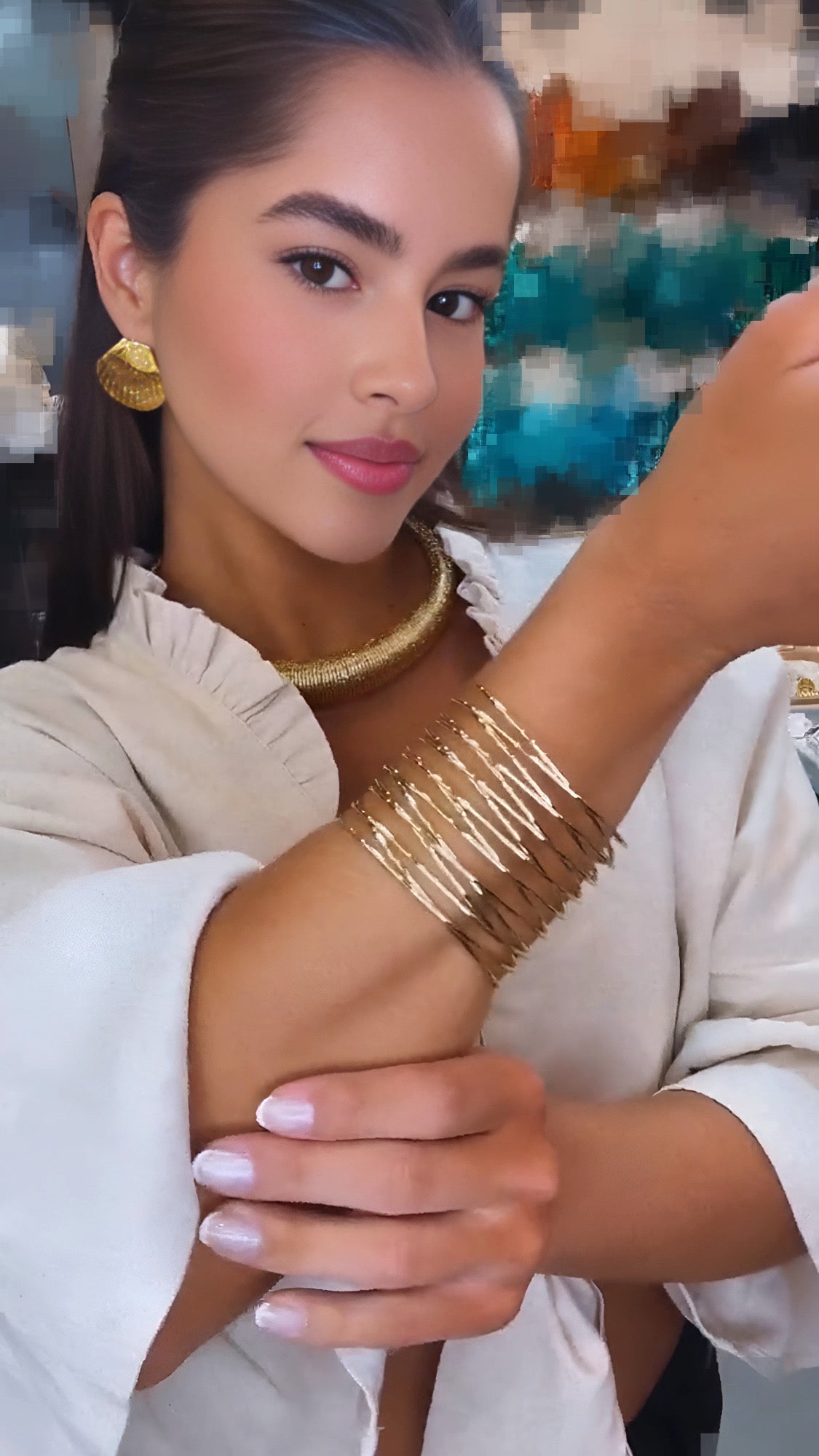 Maxi Wired Cuff Bracelet