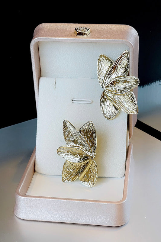 Lotus Flower Earring