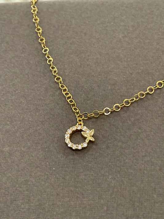 Circle Butterfly Bracelet