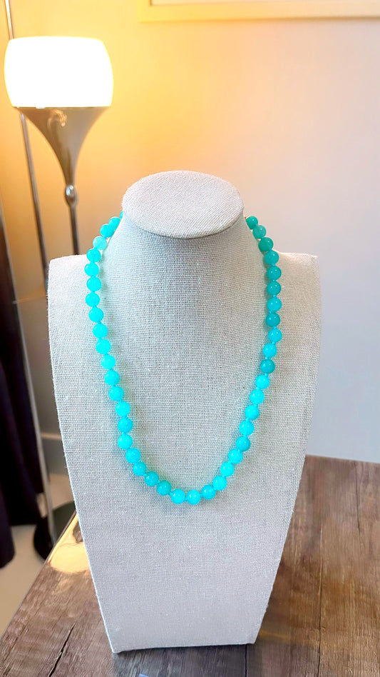 Amazonite 8MM Necklace