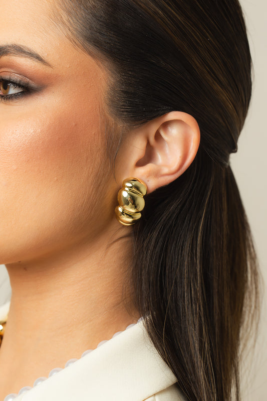 Challah Croissant Earring