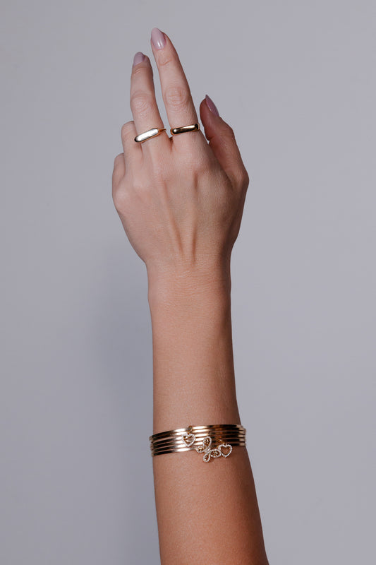 Glossy Squared Ring