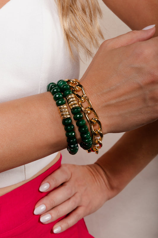 Green Jade Bracelet