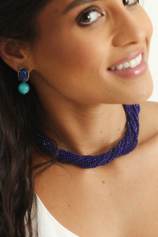 10 Layer Torsade Necklace