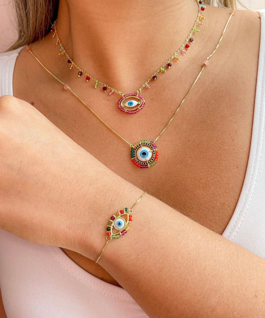 Colors Evil Eye Bracelet