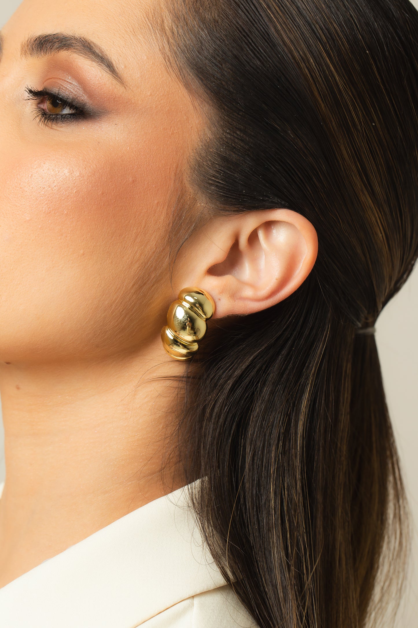 Challah Croissant Earring