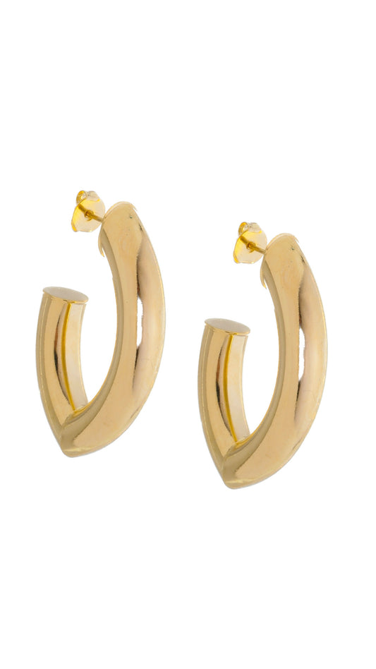 Glossy V Tube Hoop