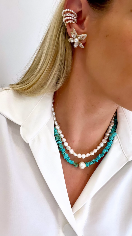 Fresh Water Pearl Choker Necklace