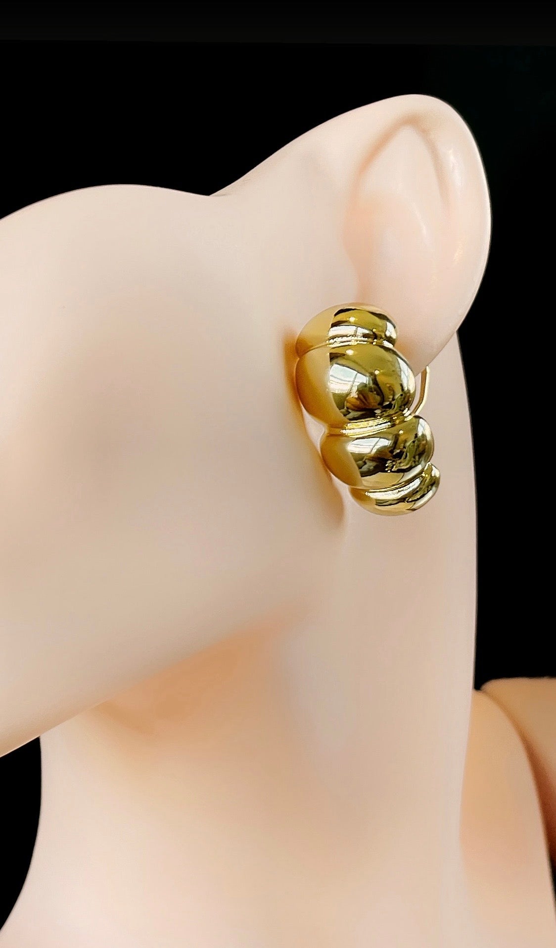 Challah Croissant Earring