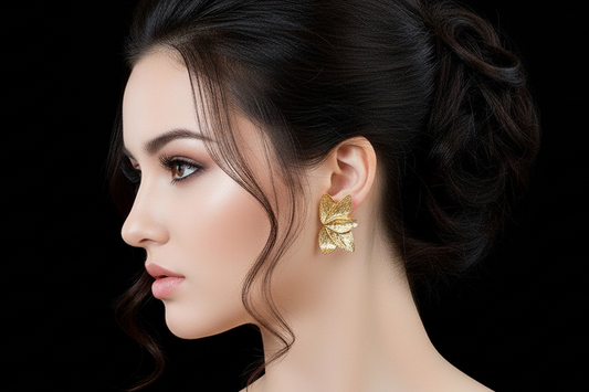 Lotus Flower Earring