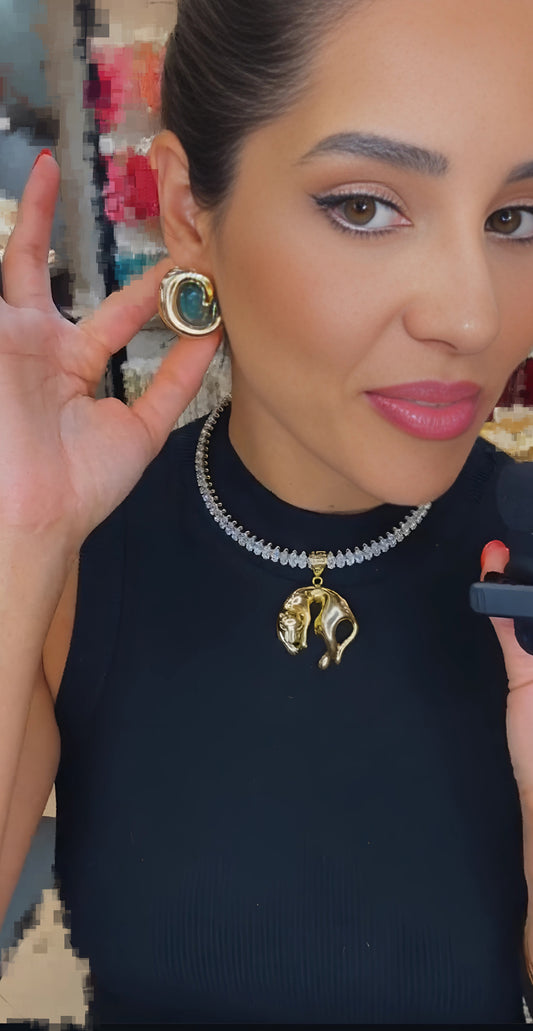 Swirl C Earring