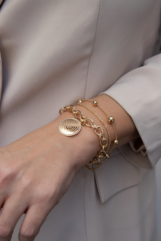 Glossy Balls Bracelet