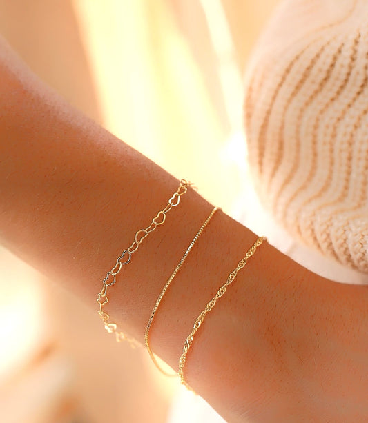 Heart Links Bracelet