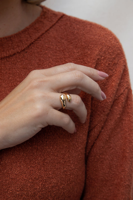Comma Open Ring