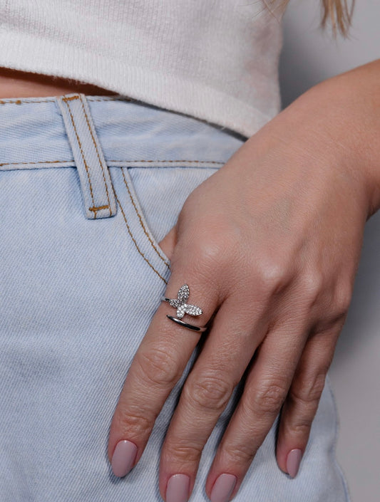 Butterfly Open Ring