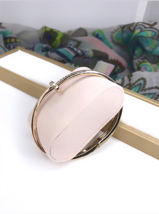 Designer Inspiration Nail Cuff Bracelet