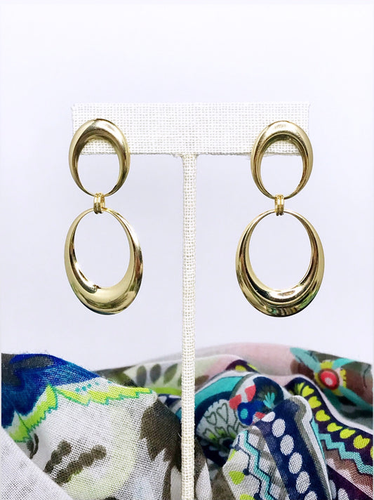 Large Links Earring