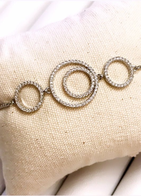 Adjustable Circles of Life Bracelet