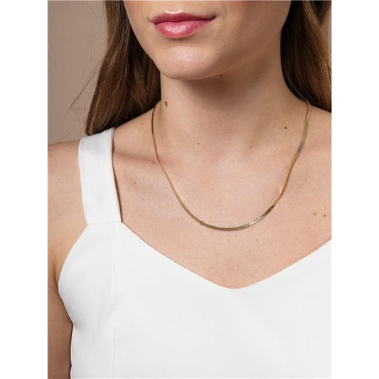 Herringbone 2MM Choker Necklace