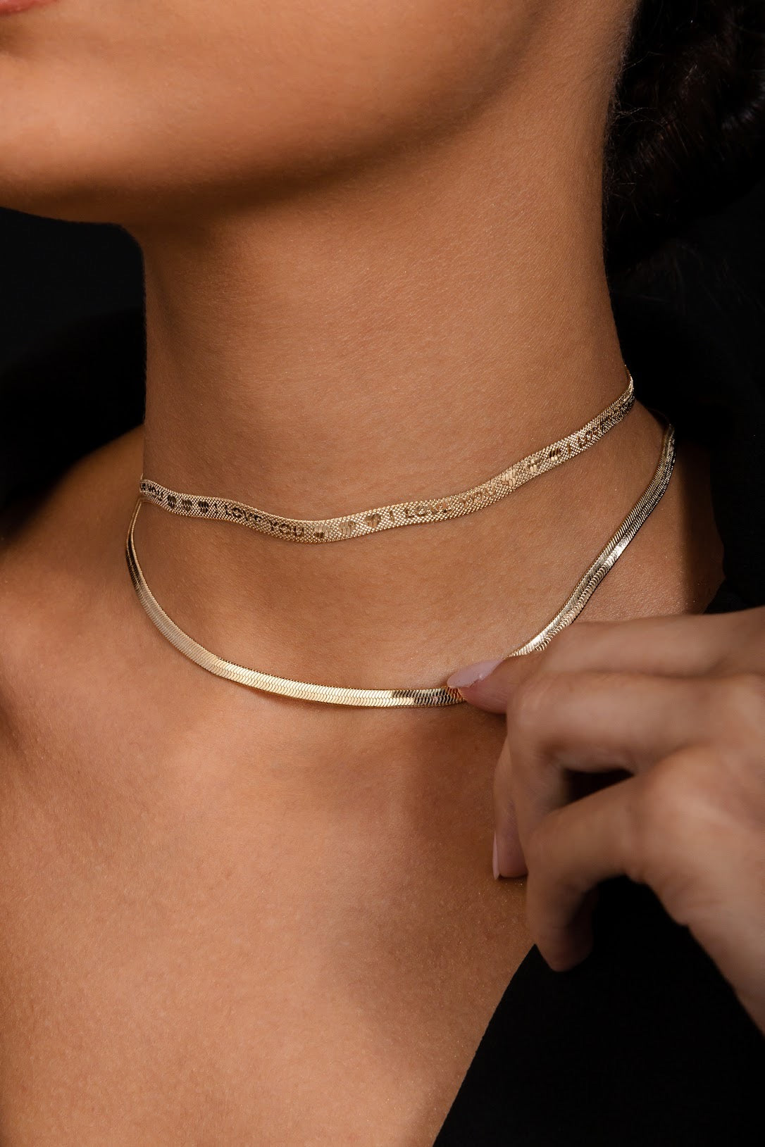 Herringbone Choker