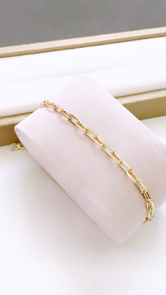 Small Paper Clip Bracelet