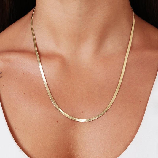 Herringbone 3MM Necklace