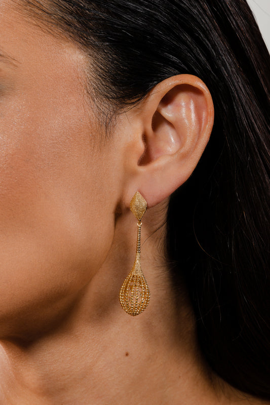 Upside-Down Balloon Earring